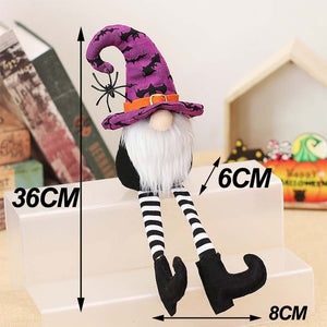 Halloween Gnome Plush Halloween Decoration for Home Handmade Faceless Dolls Gnome Ornaments Cute Elf Scandinavian Tomte Gnomes acacuss