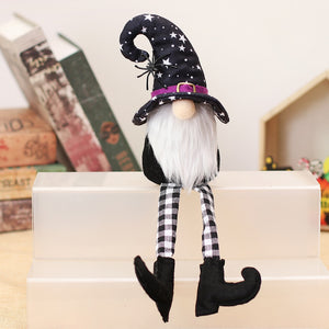Halloween Gnome Plush Halloween Decoration for Home Handmade Faceless Dolls Gnome Ornaments Cute Elf Scandinavian Tomte Gnomes acacuss