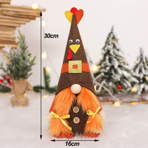 Halloween Gnome Plush Halloween Decoration for Home Handmade Faceless Dolls Gnome Ornaments Cute Elf Scandinavian Tomte Gnomes acacuss