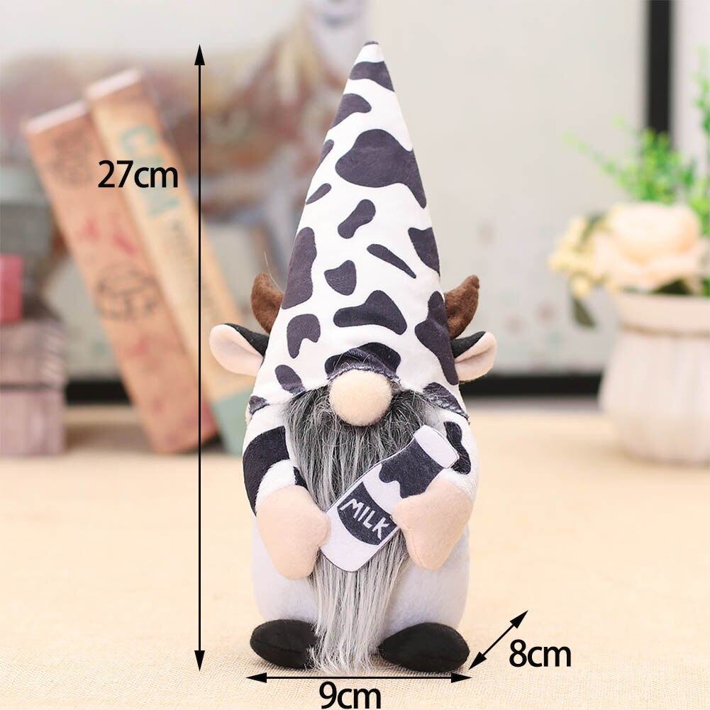 Halloween Gnome Plush Halloween Decoration for Home Handmade Faceless Dolls Gnome Ornaments Cute Elf Scandinavian Tomte Gnomes acacuss