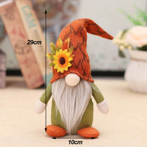 Halloween Gnome Plush Halloween Decoration for Home Handmade Faceless Dolls Gnome Ornaments Cute Elf Scandinavian Tomte Gnomes acacuss