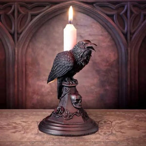 Halloween Gothic Candle Holder Ornament acacuss
