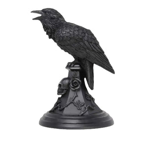 Halloween Gothic Candlestick Ornament Resin Home Decoration Gift acacuss