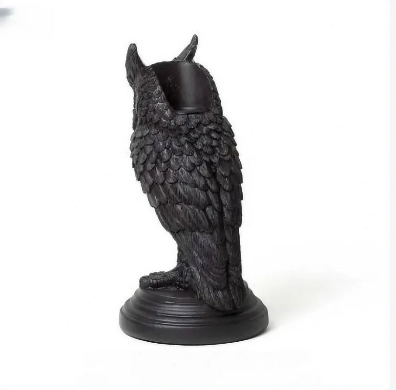 Halloween Gothic Candlestick Ornament Resin Home Decoration Gift acacuss