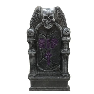 Halloween Graveyard Tombstone Decorations Realistic and Reusable Spooky Haunted House Yard Outdoor Decorations and Accessories acacuss