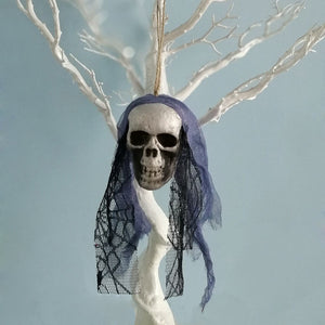 Halloween Hanging Skull Head Ghost Halloween Decoration Haunted House Horror Props Ornament Home Bar Decor Party Pendant acacuss