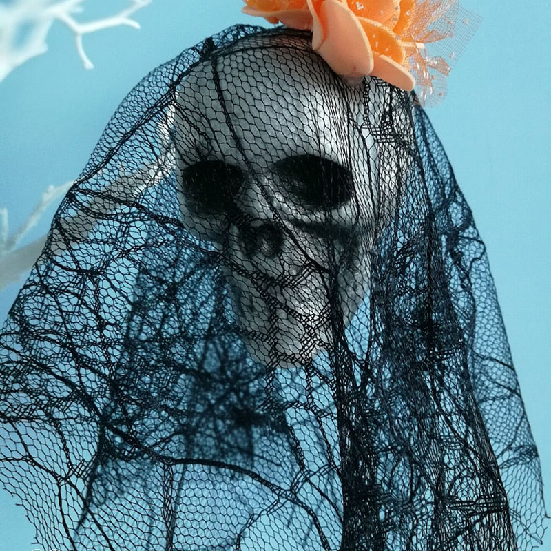 Halloween Hanging Skull Head Ghost Halloween Decoration Haunted House Horror Props Ornament Home Bar Decor Party Pendant acacuss
