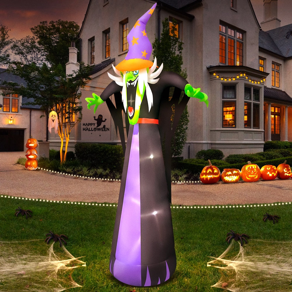 Opblaasbaar spook 244cm | Halloween decoratie buiten Opblaasbaar spook 244cm | Halloween decoratie buiten