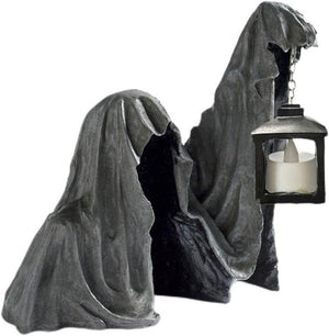 Halloween Lantern Hell Death Resin Decorations acacuss