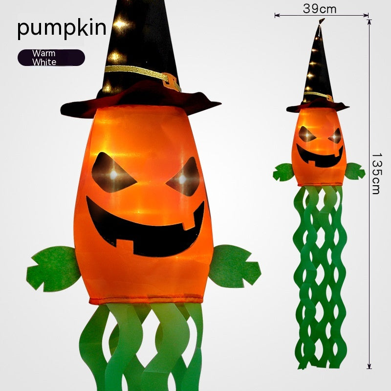 Halloween Led Colored Lamp Skull Frame Hair Dryer Decorative Lights acacuss