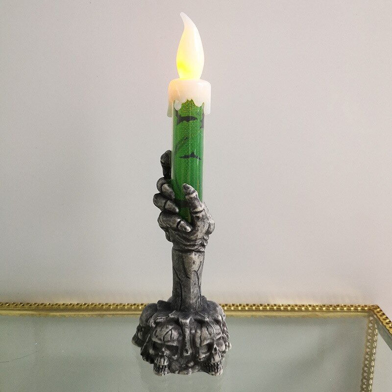 2023 Halloween Lights Skull Ghosts Party Demon Hand Candle Lights Led Pumpkin Party Happy Halloween Party Decor For Home acacuss