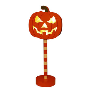 Halloween Party Decors Wood Sign Pumpkin Ghost Bat Night Lamp Halloween Ghost Festival Party Decorations for Home 2023 Christmas acacuss