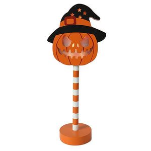 Halloween Party Decors Wood Sign Pumpkin Ghost Bat Night Lamp Halloween Ghost Festival Party Decorations for Home 2023 Christmas acacuss