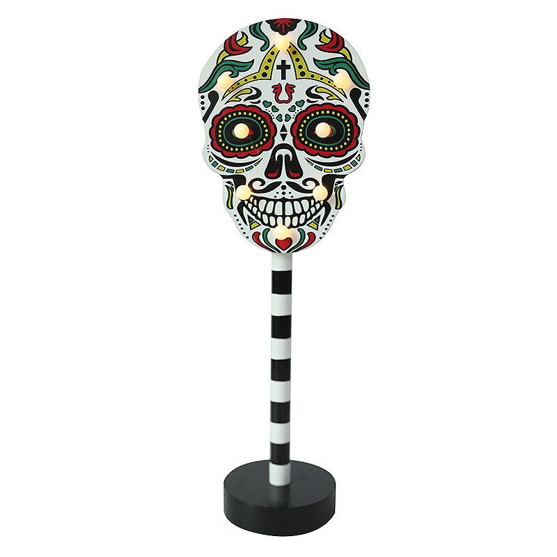 Halloween Party Decors Wood Sign Pumpkin Ghost Bat Night Lamp Halloween Ghost Festival Party Decorations for Home 2023 Christmas acacuss