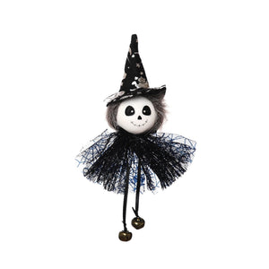 Halloween Pumpkin Ghost Witch Black Cat Pendant Scary Witch Hanging Oranments Happy Halloween Party Decoration for Home 2023 acacuss