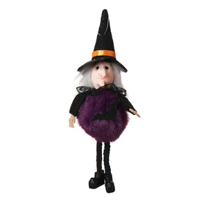 Halloween Pumpkin Ghost Witch Black Cat Pendant Scary Witch Hanging Oranments Happy Halloween Party Decoration for Home 2023 acacuss