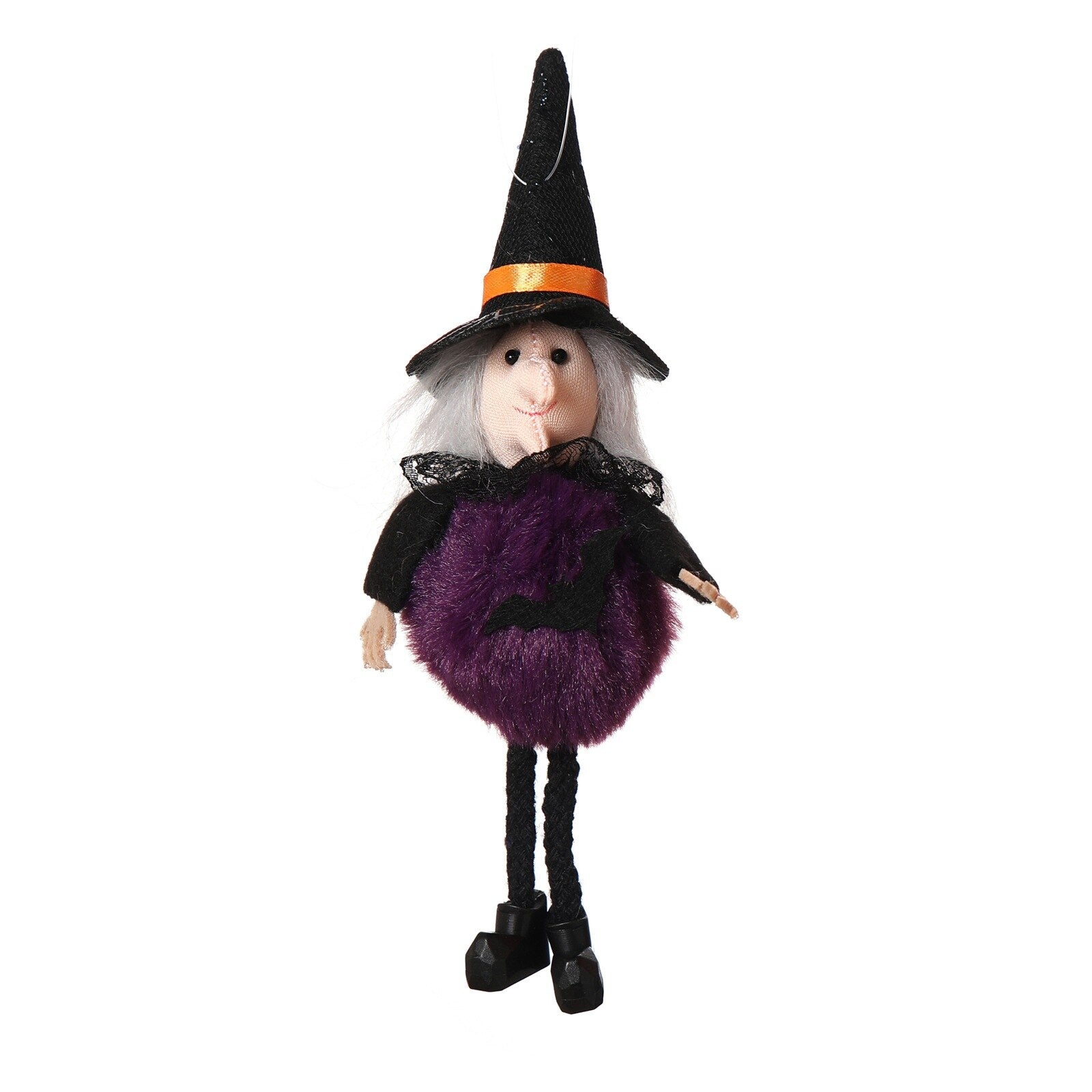 Halloween Pumpkin Ghost Witch Black Cat Pendant Scary Witch Hanging Oranments Happy Halloween Party Decoration for Home 2023 acacuss