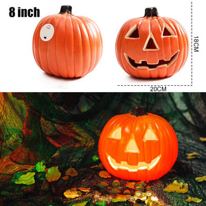 Halloween Pumpkin Led Light Lamp Creative Lantern Decoration Flashing Light Gypsophila Ghost Festival Dress Up Glowing acacuss