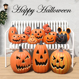 Halloween Pumpkin Led Light Lamp Creative Lantern Decoration Flashing Light Gypsophila Ghost Festival Dress Up Glowing acacuss