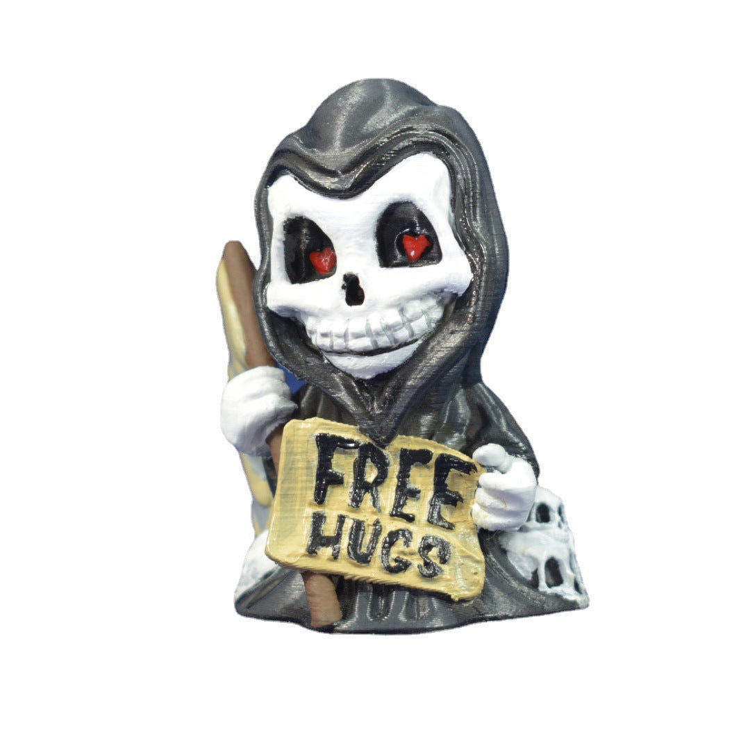 Halloween Reaper Death Statue Artware Decorations Ornaments acacuss