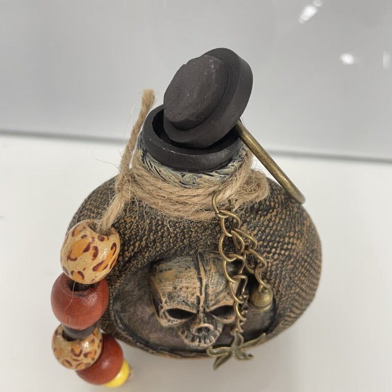 Halloween Skeleton Pirate Rum Bottle Desktop Decoration Home Decoration Decoration barman accesorios whiskey decanter acacuss