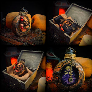 Halloween Skeleton Pirate Rum Bottle Desktop Decoration Home Decoration Decoration barman accesorios whiskey decanter acacuss