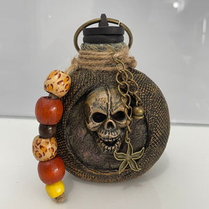 Halloween Skeleton Pirate Rum Bottle Desktop Decoration Home Decoration Decoration barman accesorios whiskey decanter acacuss