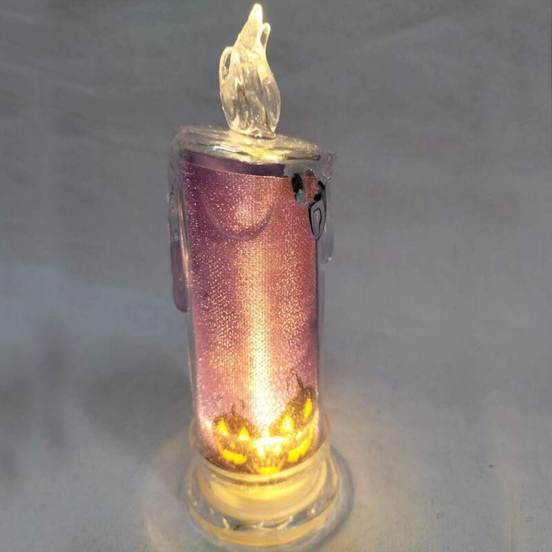 Halloween Tears LED Candle Lamp Ghost Festival Party DIY Pumpkin Bat Witch Happy Halloween Day Decor For Ghost House 20223 acacuss