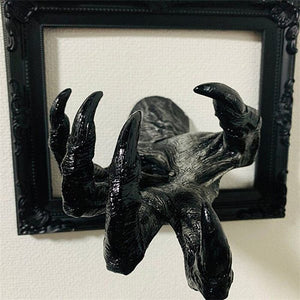 Halloween The Witchs Hand Wall Hanging Features Collection Universal Hook Home Decoration for Necklace Pendant Jewelry Ornament acacuss