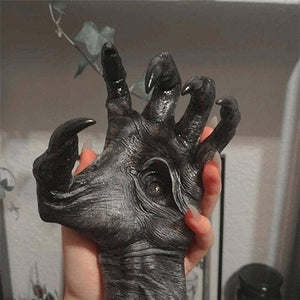 Halloween The Witchs Hand Wall Hanging Features Collection Universal Hook Home Decoration for Necklace Pendant Jewelry Ornament acacuss