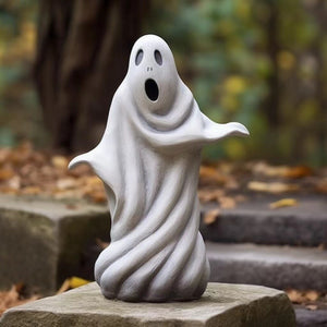 Halloween garden sculpture Black Ghost Outdoor statue garden decoration resin crafts fairy garden acacuss