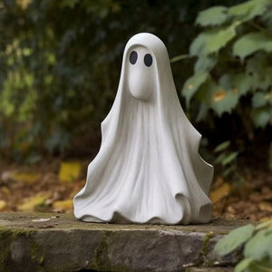 Halloween garden sculpture Black Ghost Outdoor statue garden decoration resin crafts fairy garden acacuss