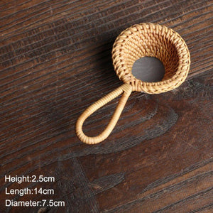 Handmade Bamboo Japanese Tea Strainer - ACACUSS