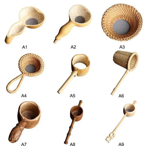 Handmade Bamboo Japanese Tea Strainer - ACACUSS