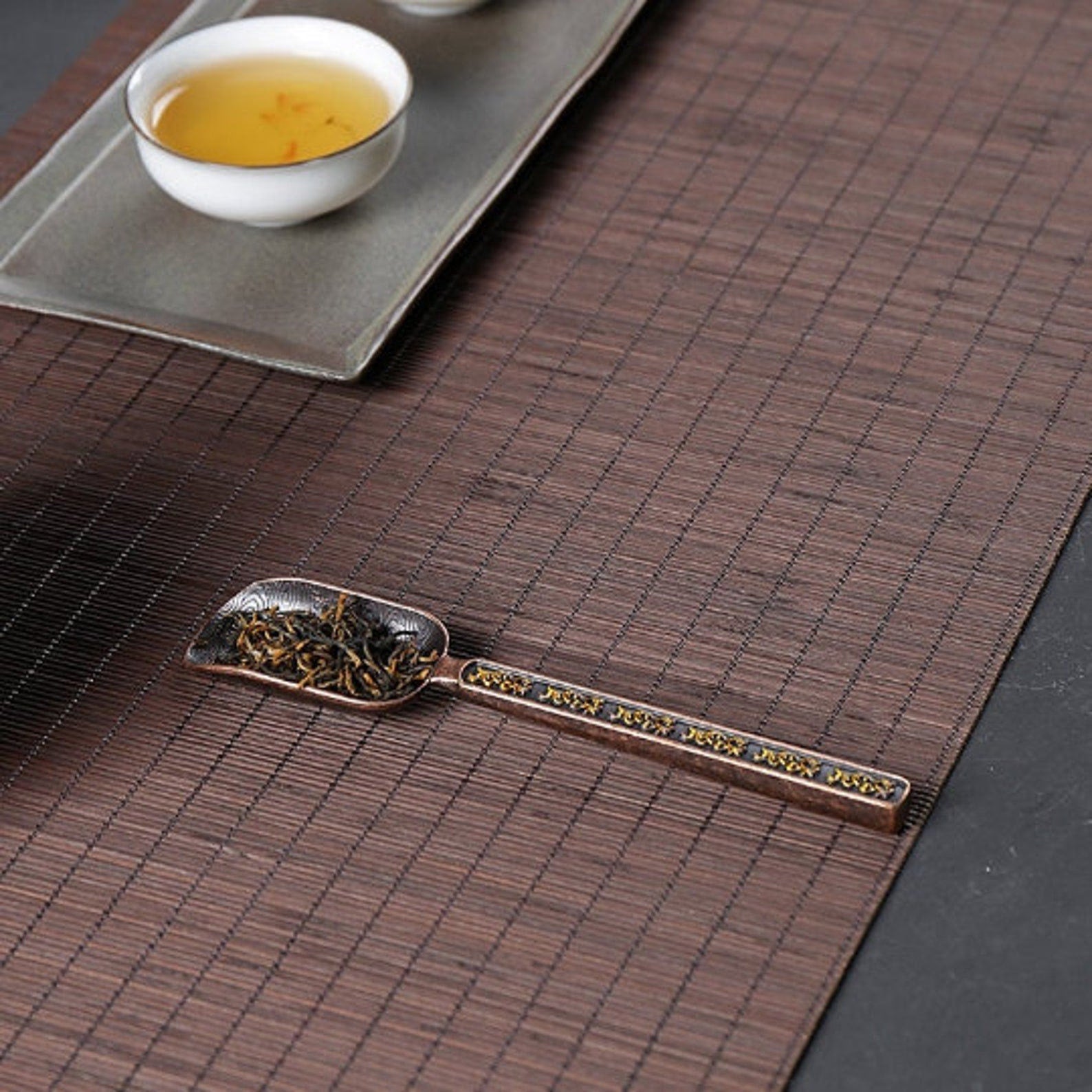ACACUSS Handmade Bronze Tea Spoon| Bronze Tea Shovel | Kung Fu Tea Tool - ACACUSS