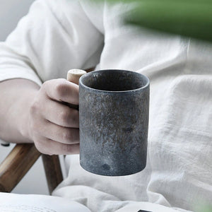 ACACUSS Handmade Coffee & Tea Ceramic Vintage Mug Cups Large - ACACUSS