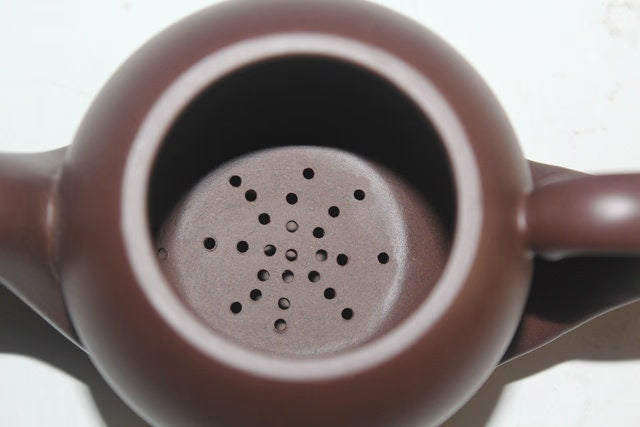 Handmade Yixing teapot Elegant Xishi Purple Clay Pot Raw Ore Green Clay All Handmade - ACACUSS