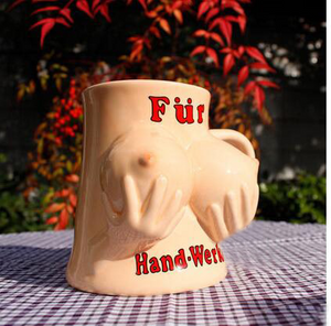 Handmade boobs Mug - Large Tits MUG  450ml - acacuss