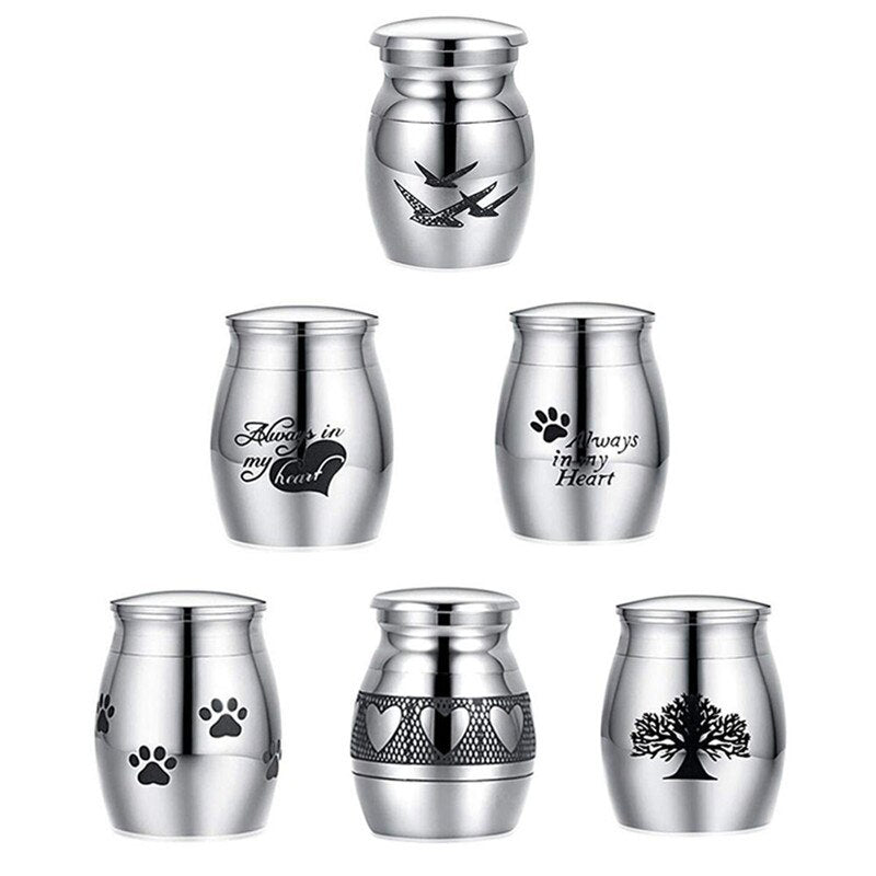 High Quality Custom Stainless Steel Cremation Urn-Funeral Holder Keepsake High Polished For Human Pet Ashes acacuss