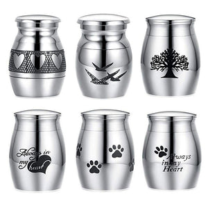 High Quality Custom Stainless Steel Cremation Urn-Funeral Holder Keepsake High Polished For Human Pet Ashes acacuss