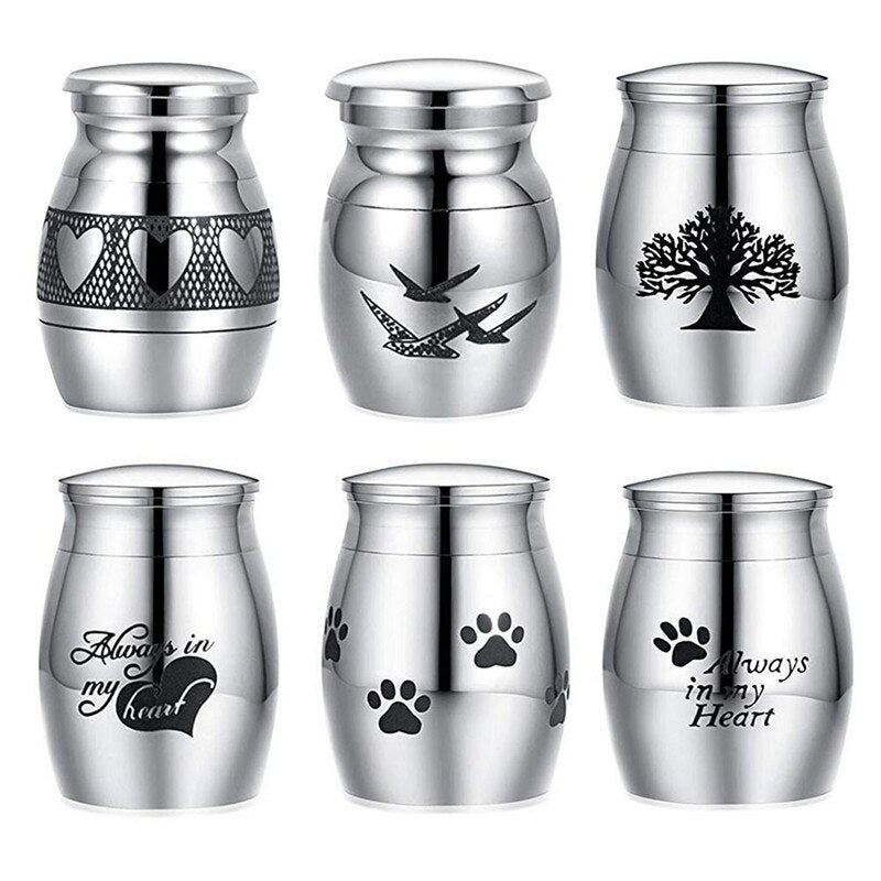 High Quality Custom Stainless Steel Cremation Urn-Funeral Holder Keepsake High Polished For Human Pet Ashes acacuss