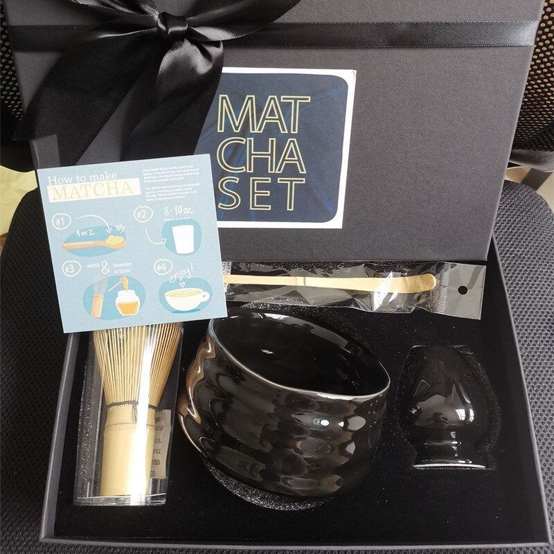 High-grade matcha tea sets Japanese Tea tools set ceramics Tea bowl tea sets complete set tea accessories Tea Spoon Scoop acacuss
