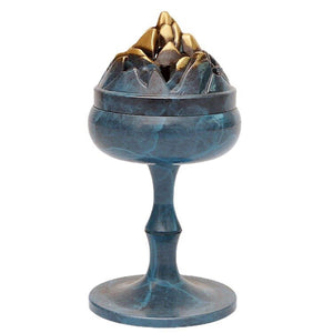 Home Decor Boshan Furnace Chinese Style Classical Zen Buddhist Hall Home Incense Coil and Sandalwood Pure Copper Incense Burner acacuss