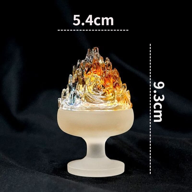 Home Decor Colorful Glazed Boshan Stove Plate Incense Seal Stove Living Room Incense Stove Creative Zen Tea Table Decoration acacuss