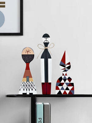 Home Decor Living Room Kawaii Accessory Sculptures & Figurines Character Shapes Adorable Wood Handcrafted Europe Household Items acacuss