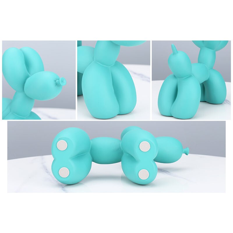 Home Decor Nordic Style Resin 21cm Balloon Dog Room Living Room Porch Decoration New Home Decorations Kids Gifts Room Decor acacuss