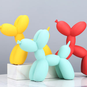 Home Decor Nordic Style Resin 21cm Balloon Dog Room Living Room Porch Decoration New Home Decorations Kids Gifts Room Decor acacuss