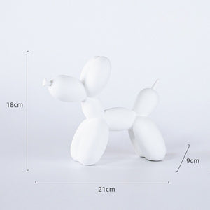 Home Decor Nordic Style Resin 21cm Balloon Dog Room Living Room Porch Decoration New Home Decorations Kids Gifts Room Decor acacuss
