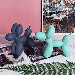 Home Decor Nordic Style Resin 21cm Balloon Dog Room Living Room Porch Decoration New Home Decorations Kids Gifts Room Decor acacuss