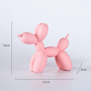 Home Decor Nordic Style Resin 21cm Balloon Dog Room Living Room Porch Decoration New Home Decorations Kids Gifts Room Decor acacuss